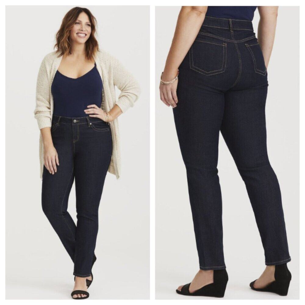 Torrid Women's Classic Skinny Jean Vintage Stretch Dark Wash Size 16T